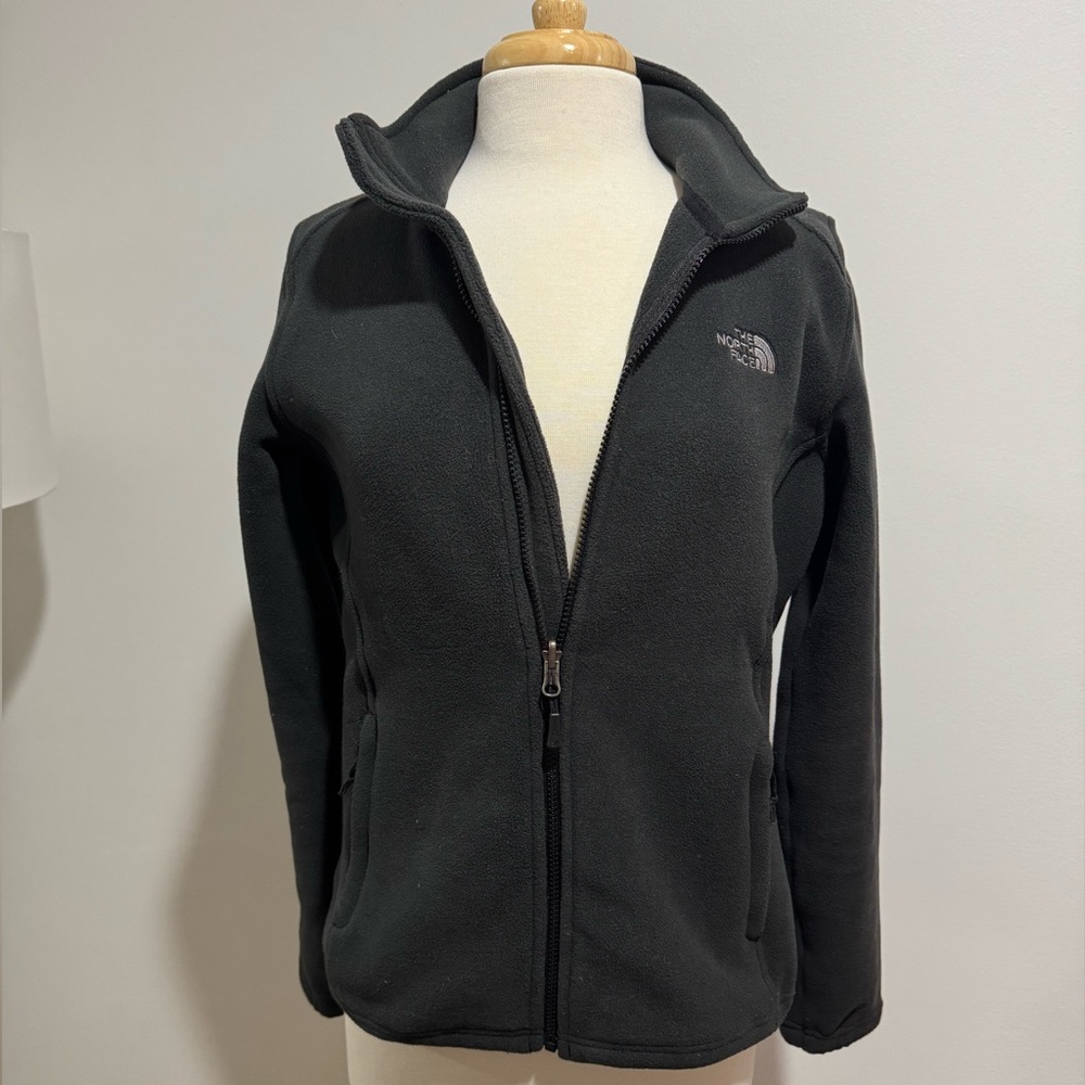 NWOT The North Face Women’s Black Fleece Full-Zip Jacket Size M